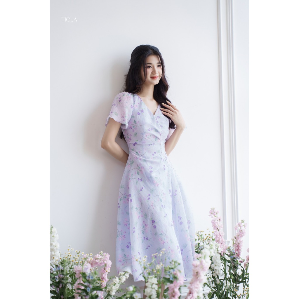 TIELA Đầm váy hoa cổ tim - Jade Dress | BigBuy360 - bigbuy360.vn
