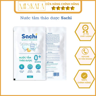 Nước tắm gội thảo dược sachi cho bé, nước tắm cho bé, sữa tắm cho bé