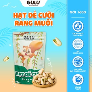 Hạt dẻ cười rang muối 160g gulufoods