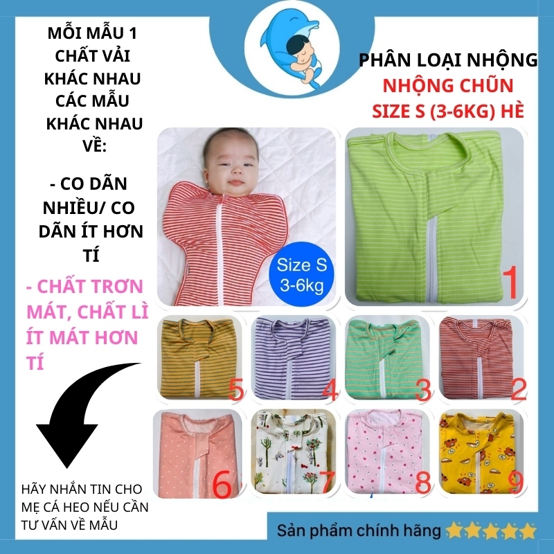 Nhộng chũn hè cocoon cho bé size S, M,L