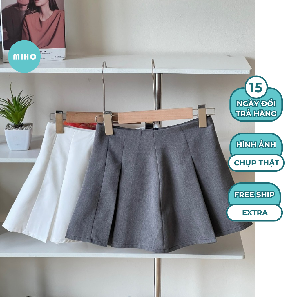 Chân váy tennis bản to dày dặn Miho House