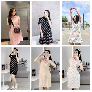 (HÀNG XUẤT XỊN) Váy / Đầm POLO trắng, đen, hồng 1841 NY015 M//L//B POLO DRESS  Made in V//N full/tag/code  SIZE S M L