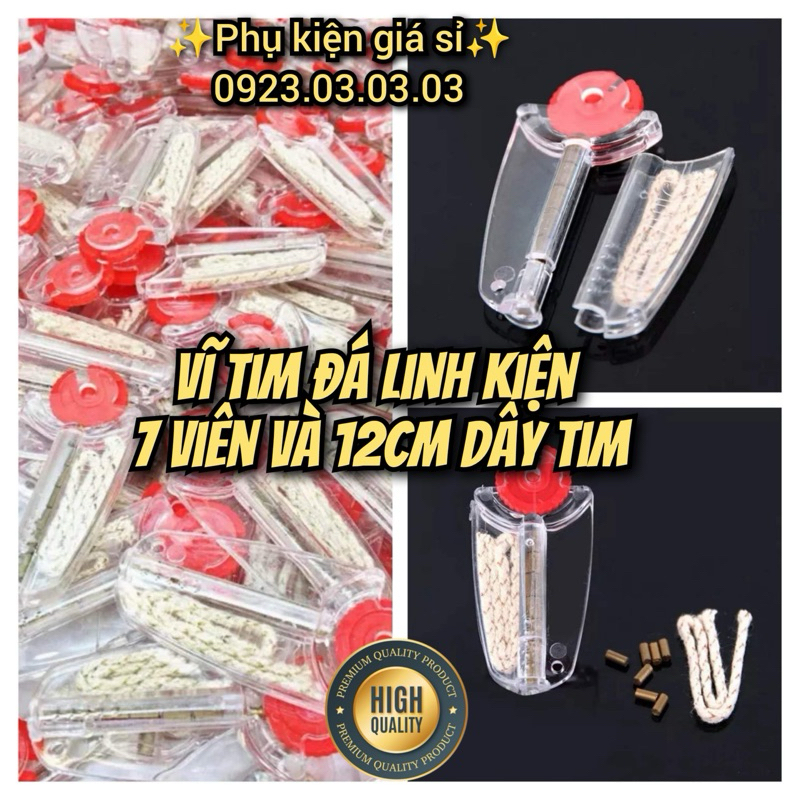 Vĩ tim đá linh kiện dùng Zippo