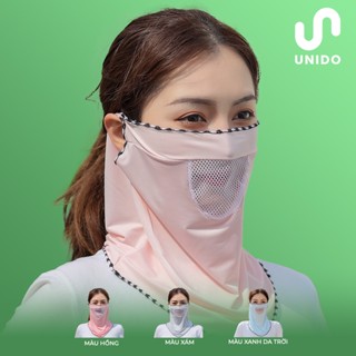  Khăn đa năng - Chống bụi chống nắng hiệu quả- Thiết kế dạng lưới thoáng khí- Mẫu mới nhất UNIDO K11 