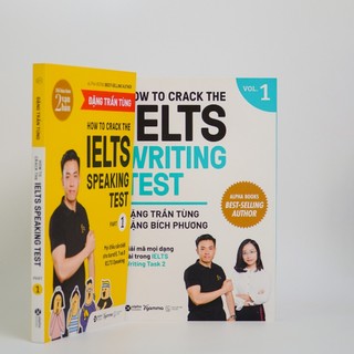 Sách - Combo How To Crack The IELTS Writing Test Vol.1 + How To Crack The IELTS Speaking Test - Part 1