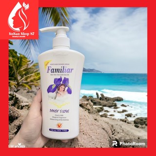 Sữa tắm Familiar Pansy Love siêu thơm trắng mềm da chai 500ml