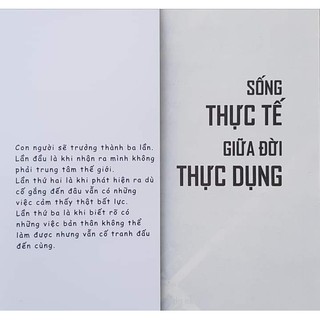 Sách Sống Thực Tế Giữa Đời Thực Dụng