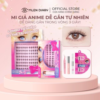 MlenDiary Mi giả Anime Hoạt Hình Dễ gắn tự nhiên cho người mới trang điểm