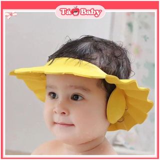 Mũ tắm, nón tắm chắn nước cho bé tắm gội hay đi nằng xốp mềm MU07 tao.baby