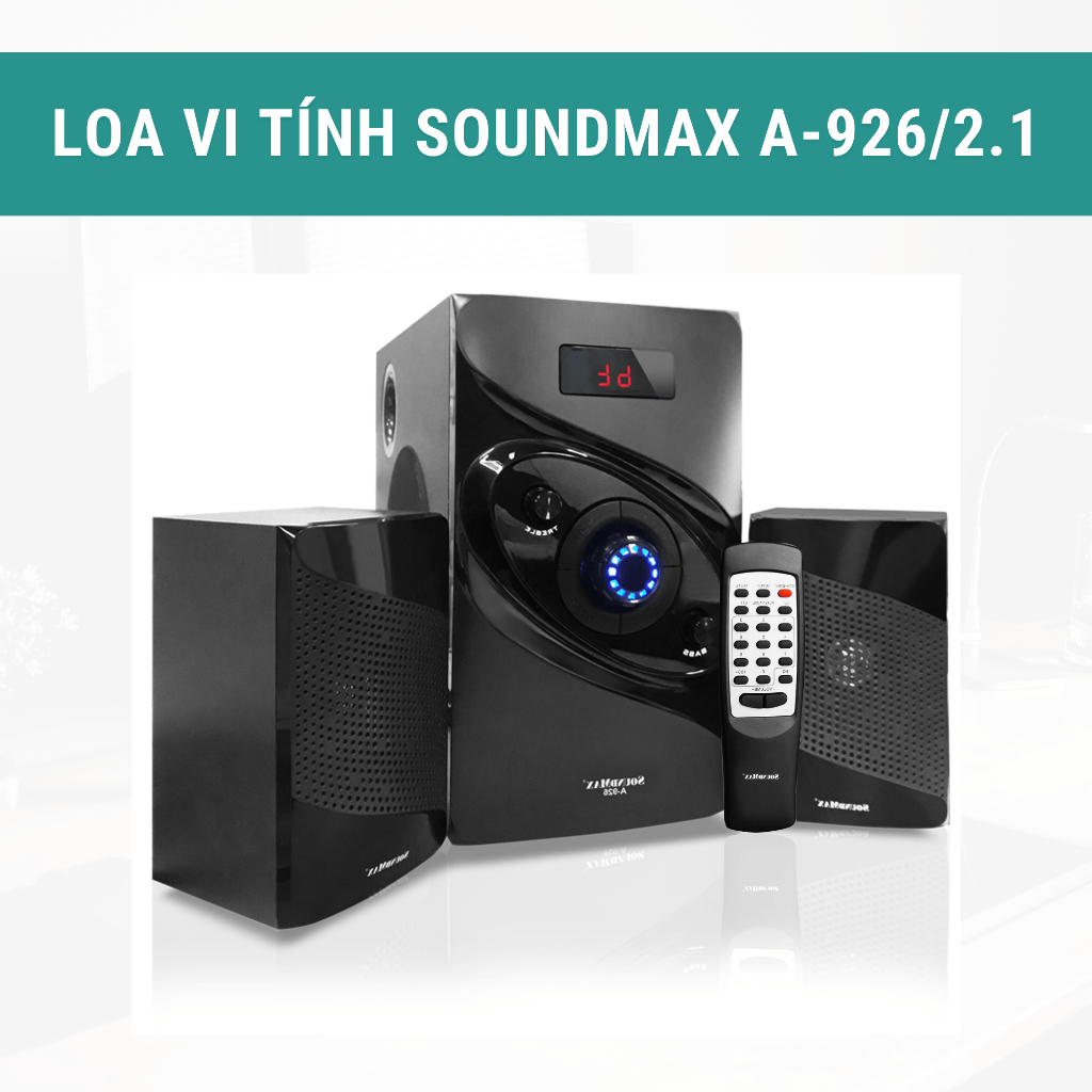 Loa Vi Tính Bluetooth Soundmax A926 Hỗ Trợ AUX USB/SD Với Dung Lượng Lên Đến 128GB