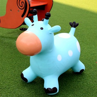  Thú nhún ngựa nhún cho bé bơm hơi phù hợp cho bé từ 1-5 tuổi 