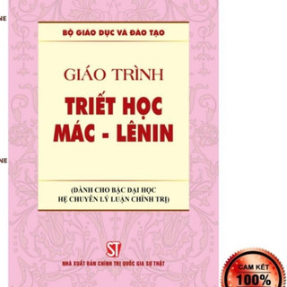 Sách - Giáo trình Triết học Mác - Lênin (Hệ chuyên...)(GT)