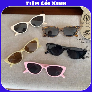 Kính mắt gọng mắt mèo xịn xò phong cách retro cho nữ