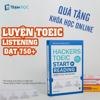 Sách Hackers Toeic Start Reading