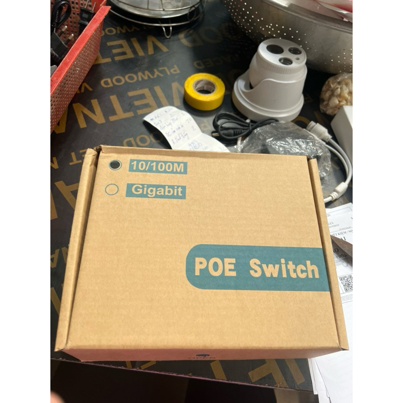 Switch poe 8+2ports