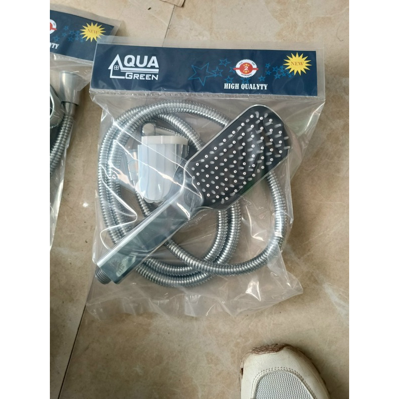 Bộ dây bát sen tắm AQUA GREEN Cao Cấp