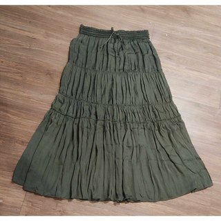 Váy VER4wang chất lụa dáng dài xòe tầng V298