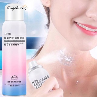 ANGELWING - Xịt Phun Sương Body 150ml Và Kem Chống Nắng May Create Nâng Tone Giúp Bạn Có Làn Da Trắng Mịn