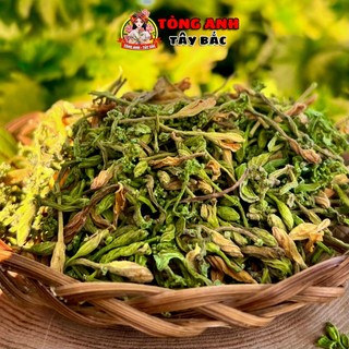 Hoa đu đủ đực sấy khô tòng anh - xuất xứ điện biên đóng túi sạch sẽ 0.5kg-1kg