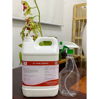 Can 5L - Xịt thơm quần áo Chemfra (tặng kèm bình xịt)