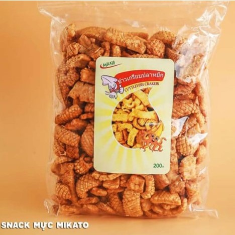Bánh Snack Mực Thái Lan 200g