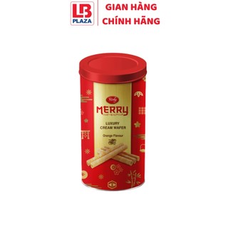 Bánh quế Merry Richy vị cam lon 208g