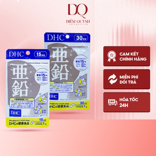 Viên uống DHC kẽm Zinc Nhật Bản