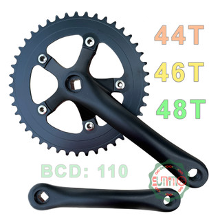 Giò dĩa nhôm 5 CHẤU cơ bản gắn xe đạp fixed gear và BMX