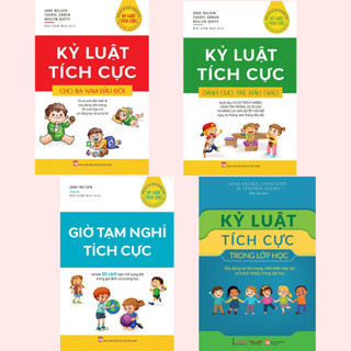Sách - combo 4 cuốn kỷ luật tích cực