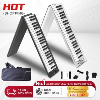 Đàn piano điện gấp 88phím Konix đa chức năng , kết nối bluetooth không dây, chất lượng bền bỉ