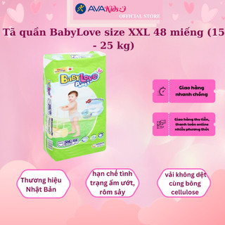 Tã quần babylove size xxl 48 miếng