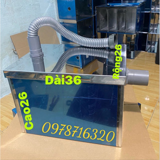bẫy mỡ bể tách mỡ bể lọc dầu mỡ inox 304