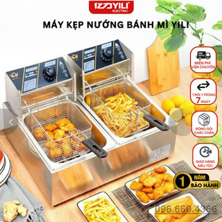 Bếp chiên nhúng điện sunny, bếp chiên ngập dầu, nồi chiên ngập dầu inox chính hãng bảo hành 1 năm