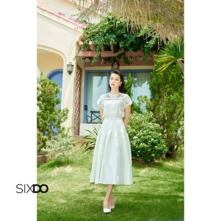 Chân váy xòe xếp lý sixdo