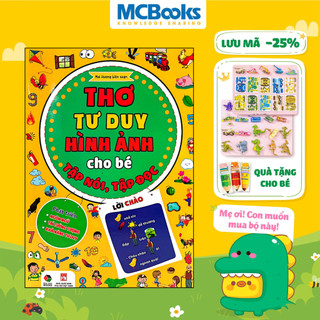 Sách - thơ tư duy hình ảnh cho bé tập nói tập đọc