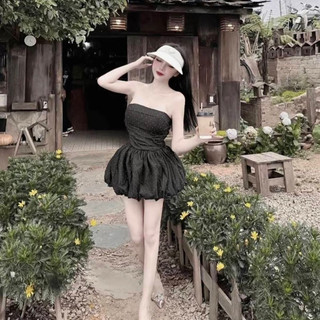 váy cúp bí lấp lánh dáng ngắn