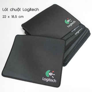 Tấm lót chuột LOGITECH kích thước 18x22cm. Dày 3li-SIÊU ĐẸP MỀM MẠI-TĂNG ĐỘ CHẠY CỦA CHUỘT MÁY TÍNH