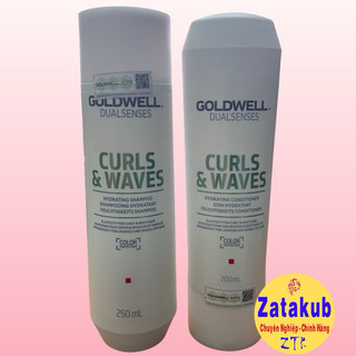 [CHÍNH HÃNG]Cặp gội xả dưỡng tóc xoăn Curly Twist Goldwell Dualsenses 250ml/200ml