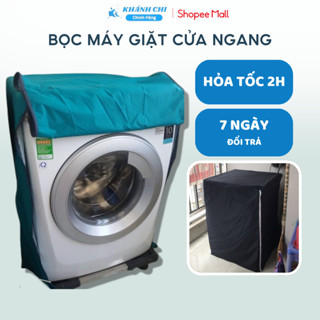  Bọc máy giặt cửa ngang KHÁNH CHI chống thấm nước chống ánh nắng trùm máy giặt cửa trước 
