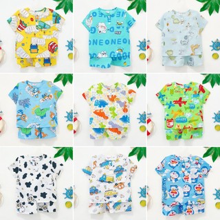 [Bé 9-17kg] [ĐƯỢC CHỌN MẪU] Bộ TOLE, LANH TAY NGẮN QUẦN ĐÙI BÉ TRAI - chất vải tole, lanh 2 da mềm, mịn không co rút