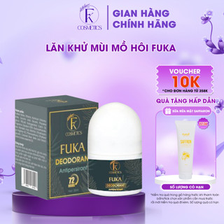 Lăn khử mùi mồ hôi fuka 15ml triệt hôi nách, hôi chân, mồ hôi tay chân vĩnh viễn giúp vùng nách luôn khô thoáng
