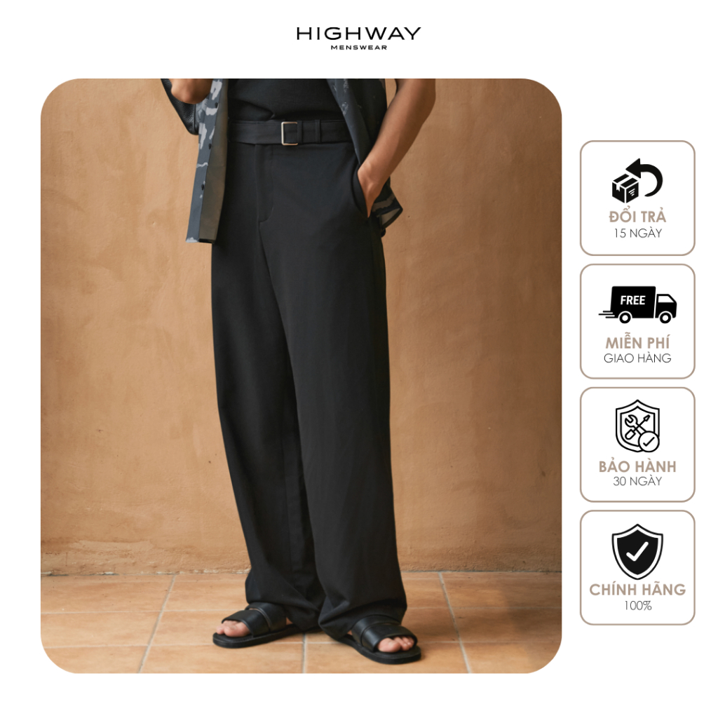 Quần âu nam HIGHWAY MENSWEAR Miles