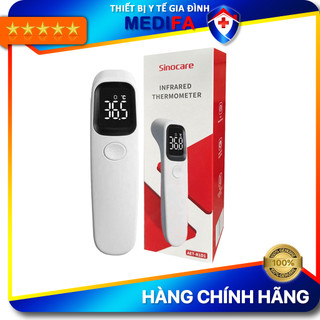 Nhiệt Kế Hồng Ngoại Đo Trán Chính Hãng Sinocare, Có Đèn Cảnh Báo Nếu Phát Hiện Sốt, Cho Kết Quả Trong Vòng 1s