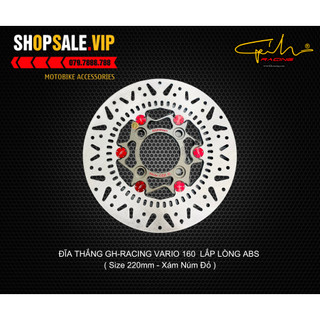 ĐĨA THẮNG GH-RACING VARIO 160  LẮP LÒNG ABS