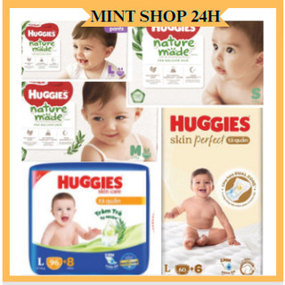 Tã quần huggies thin & soft/huggies skincare size l44/l68+8/m74+8/xl60+8/xxl54+8