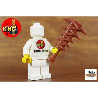 BRICKWARRIORS Lizardman Sword (Brown) Phụ kiện đồ chơi LEGO