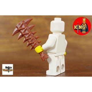 BRICKWARRIORS Lizardman Sword (Brown) Phụ kiện đồ chơi LEGO