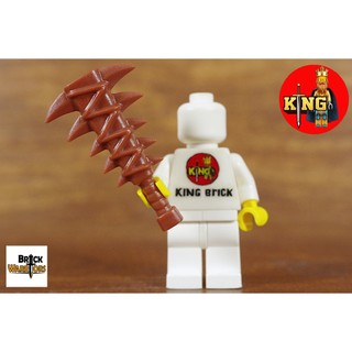 BRICKWARRIORS Lizardman Sword (Brown) Phụ kiện đồ chơi LEGO