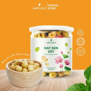 Hạt Sen Sấy Giòn Thơm Ngon Tự Nhiên we'natur 150g