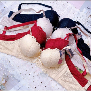 X5- Áo lót ren Thái siêu độn 6cm nâng đẩy thần thánh- hàng cao cấp không gọng